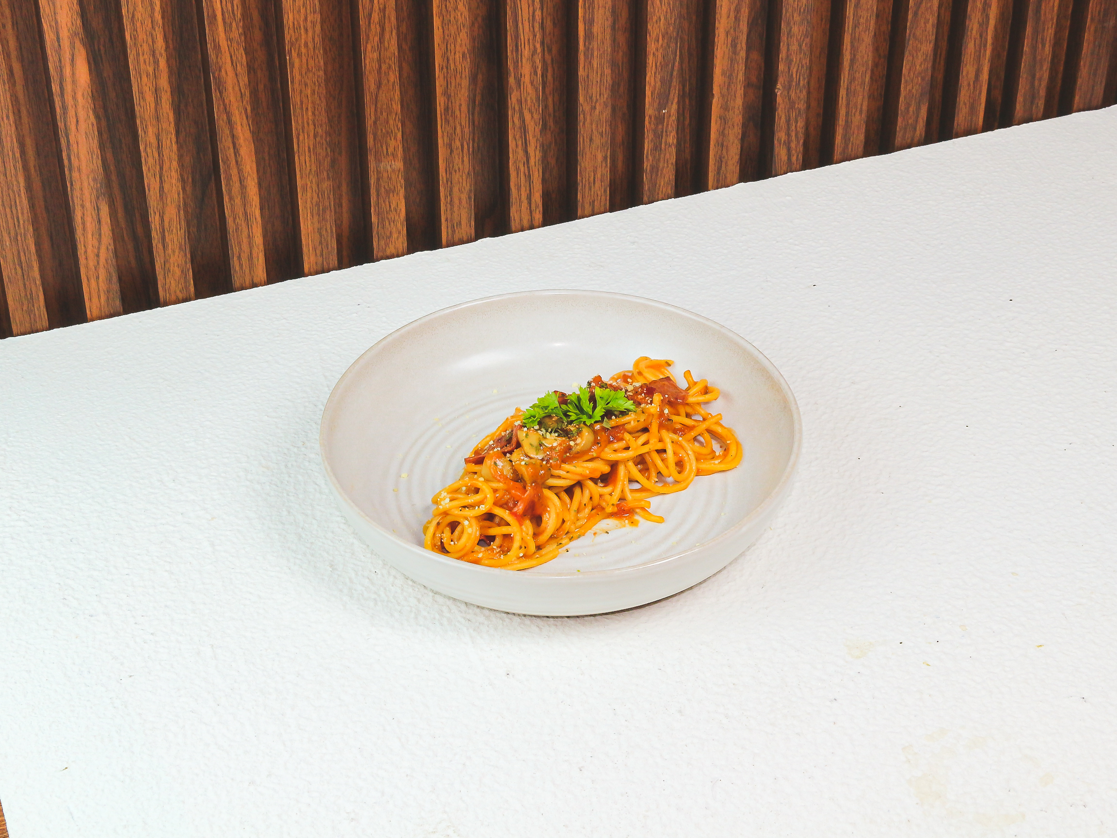 Cheese Beef Spaghetty