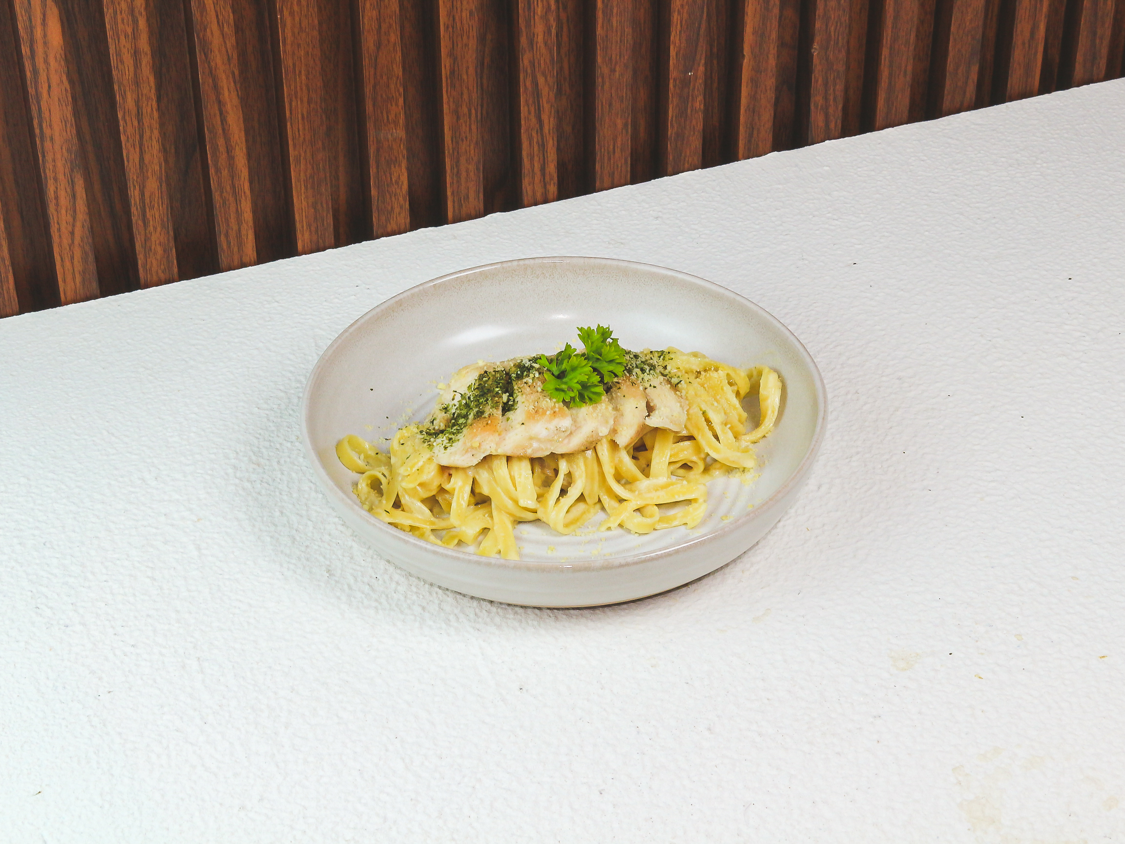 Spaghetty Chicken Alfredo