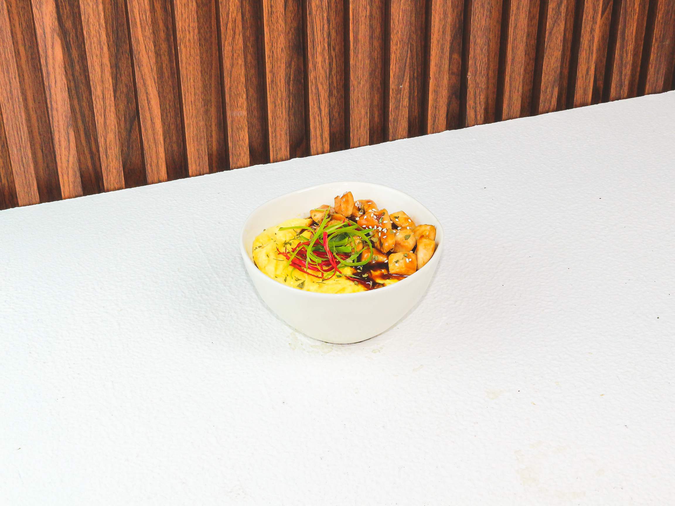 Chicken Rice Bowl BBQ Sauce